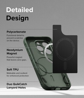 Foto 7 | Foto 7 | Funda De Teléfono Ringke Onyx Compatible Con Iphone 15 Pro Max - Venta Internacional.