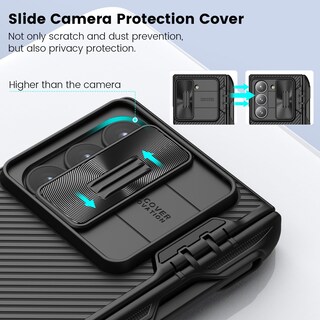 Foto 4 | Foto 4 | Funda Nillkin Camshield Pro Con Soporte Para Bolígrafo S Para Galaxy Z Fold 6 - Venta Internacional.