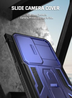 Foto 5 | Foto 5 | Funda Para Teléfono Poetic Spartan Galaxy S24 Ultra 6.8 Midnight Blue - Venta Internacional.