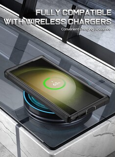 Foto 3 | Foto 3 | Funda Poetic Guardian Para Galaxy S23 Ultra 5g De 6,8 Pulgadas, Color Negro Y Transparente - Venta Internacional.