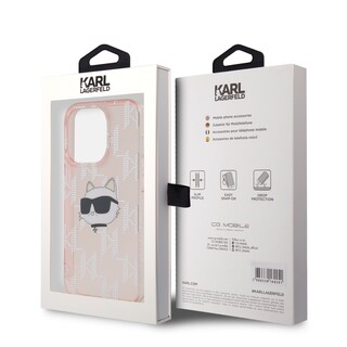 Foto 8 | Foto 8 | Funda Karl Monograma Choupette Para Iphone 13 Pro Max - Rosa