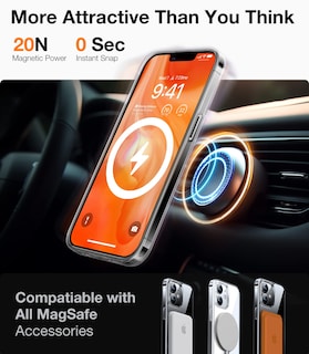 Foto 2 | Foto 2 | Funda De Teléfono Torras Magnetic Upro Ostand Para Iphone 12 Y 12 Pro - Venta Internacional.
