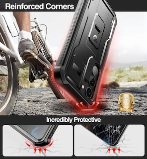 Foto 3 | Foto 3 | Funda Para Teléfono Dexnor De Cuerpo Completo Con Protector De Pantalla Samsung S23+ - Venta Internacional.