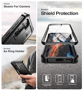 Foto 7 | Foto 7 | Funda Para Teléfono Dexnor De Cuerpo Completo Con Protector De Pantalla Samsung S23+ - Venta Internacional.