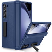 Funda Ruky Stand Con Protector De Pantalla Para Samsung Galaxy Z Fold 5, Color Azul - Venta Internacional.