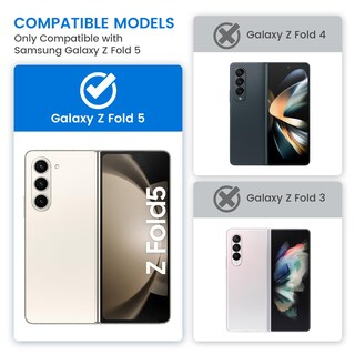 Foto 2 | Foto 2 | Funda Vego Para Samsung Galaxy Z Fold 5 Con Soporte Para Bolígrafos, Color Naranja - Venta Internacional.