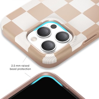 Foto 4 | Foto 4 | Funda Velvet Caviar Para Iphone 14 Pro Con Tablero De Ajedrez A Cuadros - Venta Internacional.