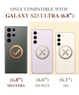 Foto 2 | Foto 2 | Funda De Teléfono Gviewin Para Samsung Galaxy S23 Ultra 5g De 6.8 Pulgadas - Venta Internacional.
