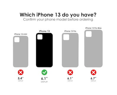 Foto 2 | Foto 2 | Funda Otterbox Commuter Series Para Iphone 13 (solo), Color Negro - Venta Internacional.