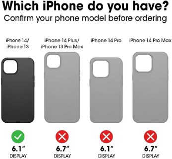 Foto 2 | Foto 2 | Funda De Teléfono Otterbox Defender Series Para Iphone 14 Y 13 - Venta Internacional.