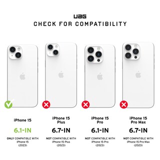 Foto 2 | Foto 2 | Funda Urban Armor Gear Uag Compatible Con Iphone 15 6.1 - Venta Internacional.