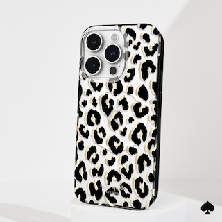 Foto 6 | Foto 6 | Funda De Teléfono Kate Spade New York City Leopard Black Para Iphone 15 Pro Max - Venta Internacional.