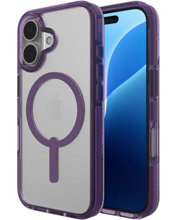 Foto 1 | Foto 1 | Funda Snap Zagg Santa Cruz Para Iphone 16 Magsafe Hyacinth Púrpura - Venta Internacional.