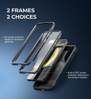 Foto 5 | Foto 5 | Funda Magnética Dexnor Con Soporte Para Samsung Galaxy S24, Color Negro - Venta Internacional.