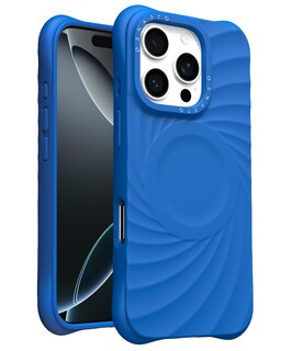 Foto 1 | Foto 1 | Funda De Teléfono Ornarto Vortuxe Para Iphone 16 Pro Max Silicone Azure - Venta Internacional.