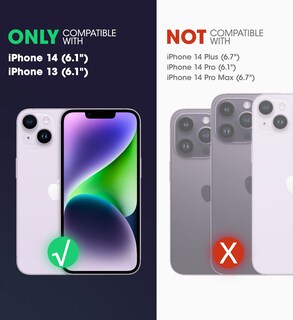 Foto 2 | Foto 2 | Funda De Teléfono I-blason Ares Series Para Iphone 14/13 De 6.1 Pulgadas, Color Verde - Venta Internacional.