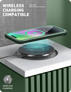 Foto 7 | Foto 7 | Funda De Teléfono I-blason Ares Series Para Iphone 14/13 De 6.1 Pulgadas, Color Verde - Venta Internacional.