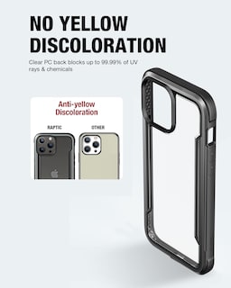 Foto 6 | Foto 6 | Funda Raptic Shield Para Iphone 13 Pro Max Negra - Venta Internacional.