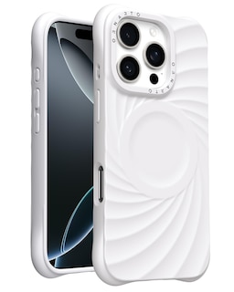 Foto 1 | Foto 1 | Funda De Teléfono Ornarto Vortuxe Para Iphone 16 Pro Max Blanca - Venta Internacional.