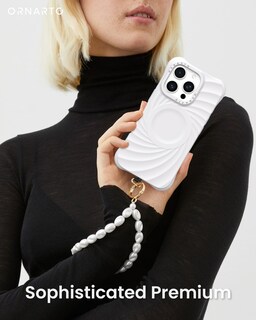 Foto 6 | Foto 6 | Funda De Teléfono Ornarto Vortuxe Para Iphone 16 Pro Max Blanca - Venta Internacional.