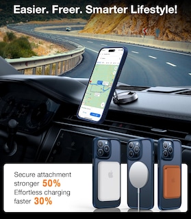 Foto 4 | Foto 4 | Funda De Teléfono Torras Magnética A Prueba De Golpes Para 15 Pro Max Blue - Venta Internacional.