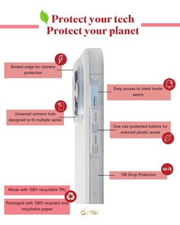 Foto 4 | Foto 4 | Funda De Teléfono Sonix Para Iphone 13 Pro Con Estampado De Carey Rosa - Venta Internacional.