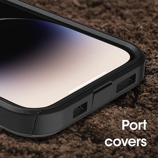 Foto 5 | Foto 5 | Funda Para Teléfono Otterbox Commuter Series Iphone 14 Pro Negra - Venta Internacional.