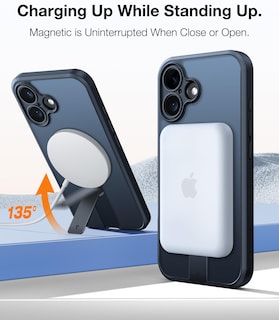 Foto 3 | Foto 3 | Funda De Teléfono Torras 360° Con Soporte Magnético A Prueba De Golpes Para Iphone 16 Plus - Venta Internacional.