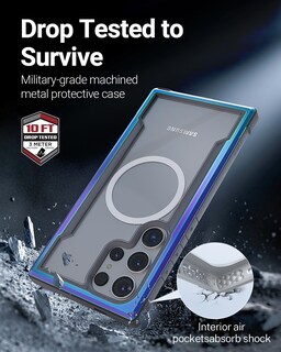 Foto 3 | Foto 3 | Funda Para Teléfono Raptic Shield Compatible Con Samsung Galaxy S24 Ultra - Venta Internacional.