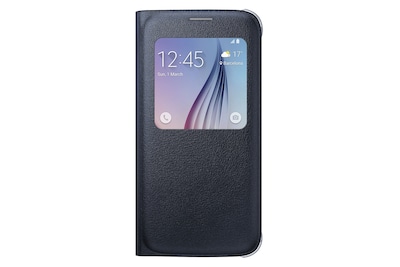 Foto 1 | Foto 1 | Funda Con Tapa Samsung S-view Para Samsung Galaxy S6 Negra - Venta Internacional.