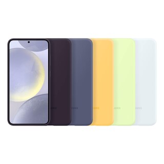 Foto 6 | Foto 6 | Funda De Teléfono Samsung Galaxy S24+ Plus De Silicona Amarilla - Venta Internacional.