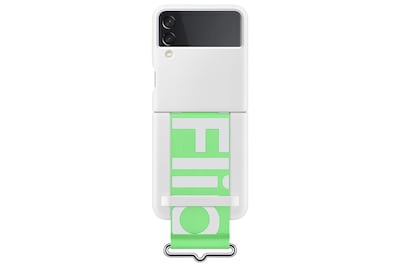 Foto 1 | Foto 1 | Funda De Silicona Para Samsung Galaxy Z Flip 3, Color Blanco - Venta Internacional.