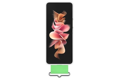 Foto 3 | Foto 3 | Funda De Silicona Para Samsung Galaxy Z Flip 3, Color Blanco - Venta Internacional.