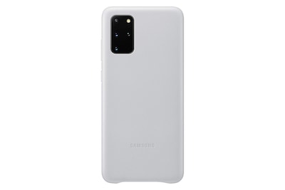 Foto 1 | Foto 1 | Funda De Piel Para Samsung Galaxy S20+ 5g, Color Gris Claro - Venta Internacional.