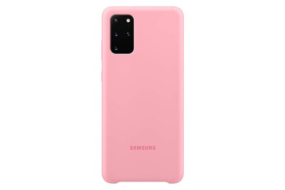 Foto 1 | Foto 1 | Funda De Silicona Para Samsung Galaxy S20+ Plus, Color Rosa - Venta Internacional.