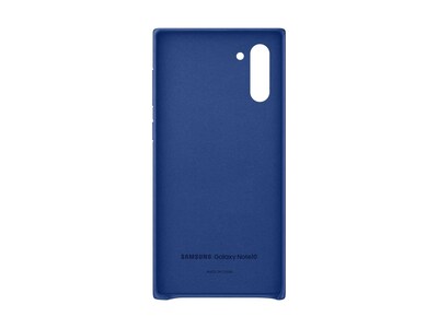 Foto 5 | Foto 5 | Funda Protectora De Piel Para Samsung Galaxy Note10, Color Azul - Venta Internacional.