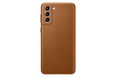 Foto 1 | Foto 1 | Funda De Piel Para Teléfono Móvil Samsung Galaxy S21+, Color Marrón - Venta Internacional.
