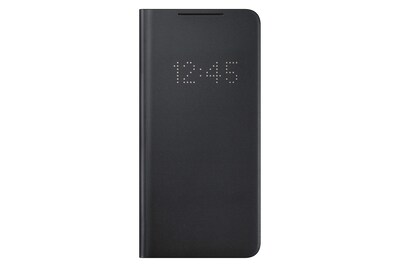 Foto 1 | Foto 1 | Funda Led Tipo Cartera Para Samsung Galaxy S21+, Color Negro - Venta Internacional.