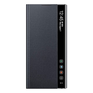 Foto 1 | Foto 1 | Funda Samsung Galaxy Note 10 Clear View Black Con Carga Inalámbrica - Venta Internacional.