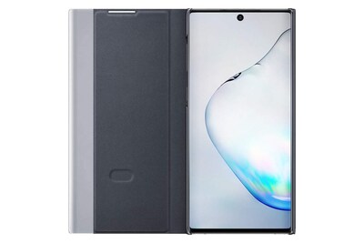 Foto 2 | Foto 2 | Funda Samsung Galaxy Note 10 Clear View Black Con Carga Inalámbrica - Venta Internacional.