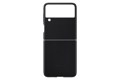 Foto 4 | Foto 4 | Funda Para Teléfono Samsung Galaxy Z Flip 3 De Piel Negra - Venta Internacional.