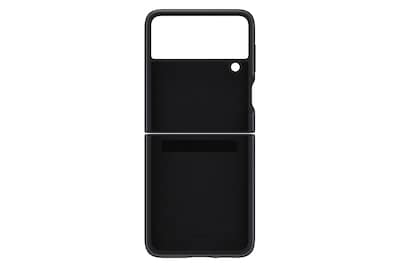 Foto 5 | Foto 5 | Funda Para Teléfono Samsung Galaxy Z Flip 3 De Piel Negra - Venta Internacional.