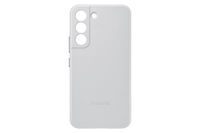 Foto 3 | Foto 3 | Funda De Piel Para Samsung Galaxy S22, Color Gris Claro - Venta Internacional.