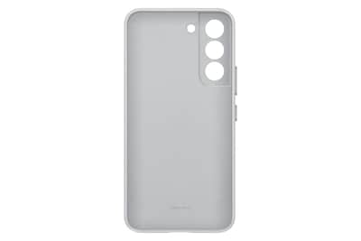 Foto 4 | Foto 4 | Funda De Piel Para Samsung Galaxy S22, Color Gris Claro - Venta Internacional.