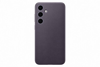 Foto 1 | Foto 1 | Funda Para Teléfono Samsung Galaxy S24+ De Piel Vegana Violeta Oscuro - Venta Internacional.