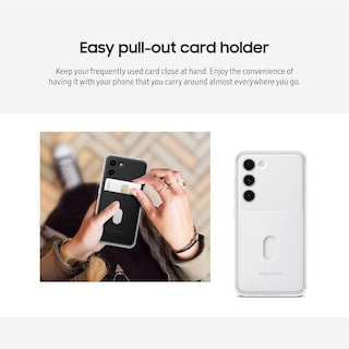 Foto 4 | Foto 4 | Funda Para Teléfono Samsung Galaxy S23 Plus Dual Look Con Ranura Para Tarjetas - Venta Internacional.