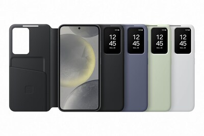 Foto 5 | Foto 5 | Funda Tipo Cartera Smart View Para Samsung Galaxy S24, Color Violeta - Venta Internacional.