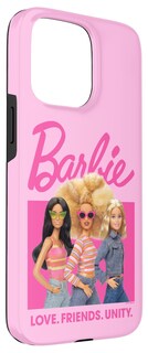 Foto 3 | Foto 3 | Funda Para Teléfono Barbie Love, Friends, Unity Iphone 15 Pro Max - Venta Internacional.