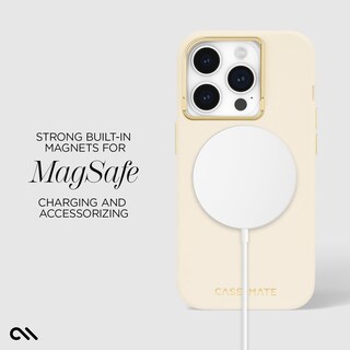Foto 4 | Foto 4 | Funda De Silicona Case-mate Para Iphone 15 Pro, Color Beige - Venta Internacional.