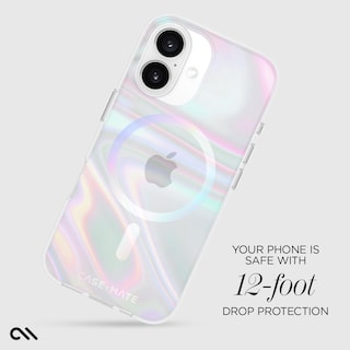 Foto 3 | Foto 3 | Funda de Teléfono Case-mate para Iphone 16 Con Pompa De Jabón Magsafe - Venta Internacional